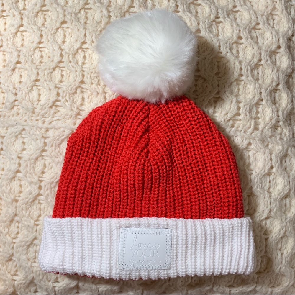 Brand New Love Your Melon Santa Cuffed Beanie